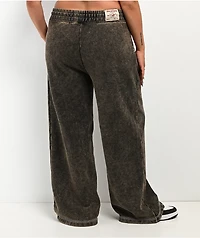 True Religion Super T Rust Brown Wash Sweatpants