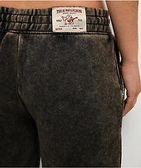 True Religion Super T Rust Brown Wash Sweatpants