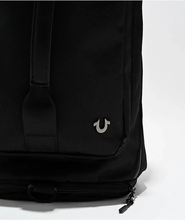 True Religion Switch Black Duffel Backpack | MainPlace Mall display picture 1