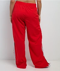 True Religion Tearaway Red Track Pants