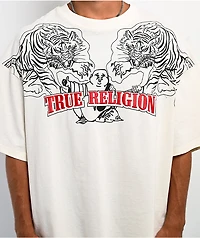 True Religion Tiger White T-Shirt