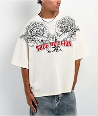 True Religion Tiger White T-Shirt
