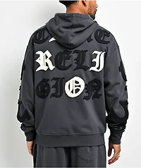 True Religion Tossed Logo Phantom Grey Sweatpants