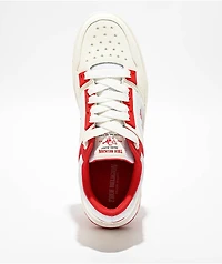 True Religion Trey White & Red Shoes