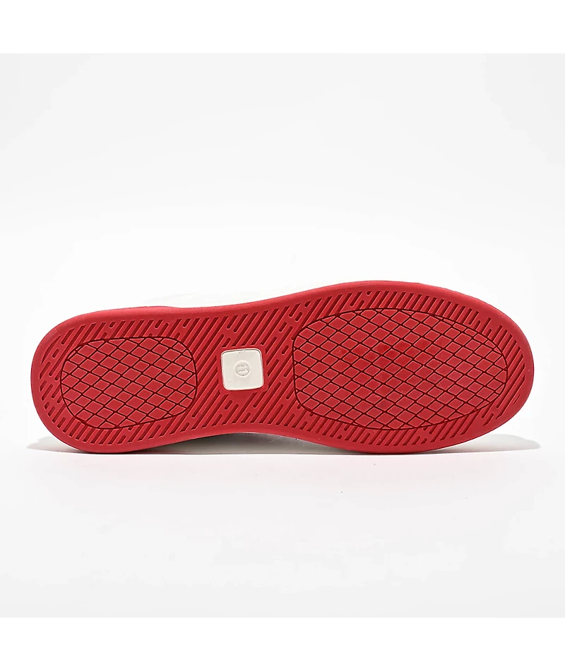 True Religion Trey White & Red Shoes