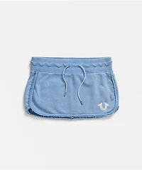 True Religion Vintage Blue Wash Skirt