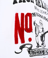True Religion Vintage No.1 White Heavyweight T-Shirt