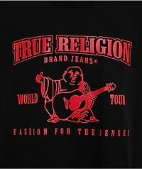 True Religion World Tour Black Tank Top