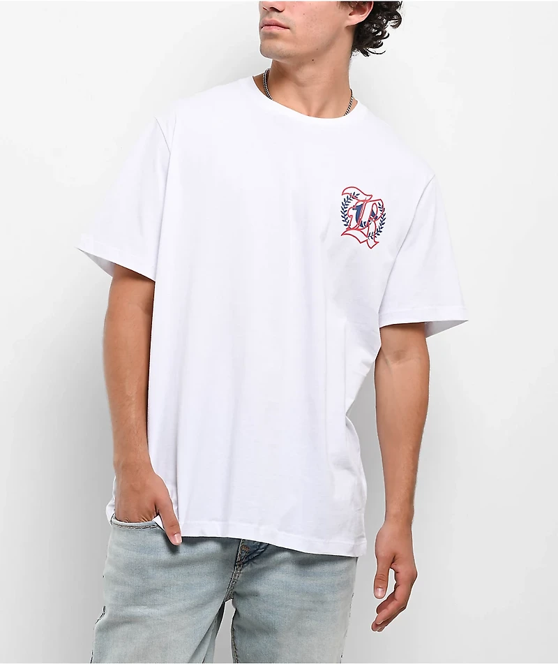 True Religion World Tour Logo White T-Shirt