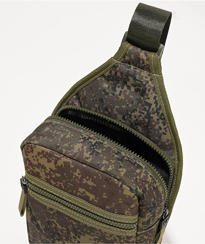 True Religion Yeta Camo Sling Bag