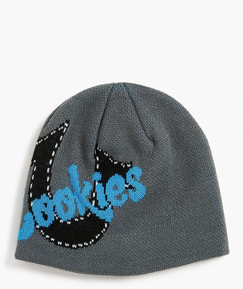 True Religion x Cookies Collab Grey Beanie