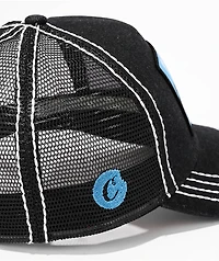 True Religion x Cookies Denim Black Trucker Hat