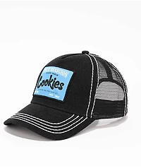 True Religion x Cookies Denim Black Trucker Hat