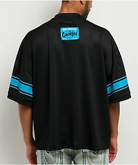 True Religion x Cookies Heavy Mesh Black Football Jersey