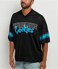 True Religion x Cookies Heavy Mesh Black Football Jersey