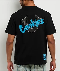 True Religion x Cookies Horseshoe Applique Black T-Shirt