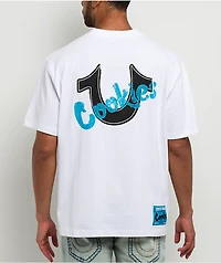 True Religion x Cookies Horseshoe Applique White T-Shirt