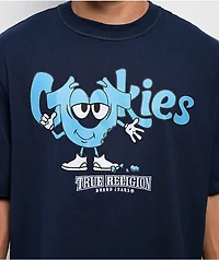 True Religion x Cookies Shoey Bite Navy T-Shirt