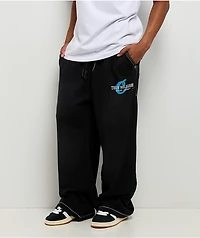 True Religion x Cookies Washed Black Relaxed Sweatpants