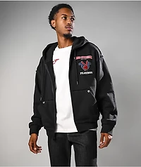 True Religion x Playboy Black Zip Hoodie