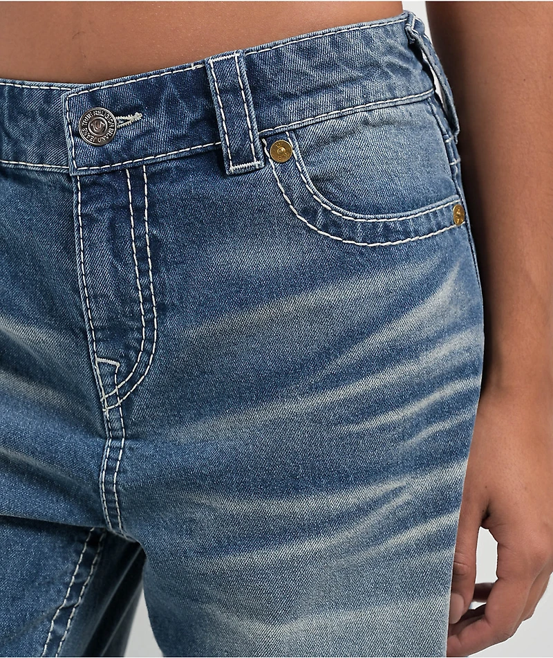True Religion x Playboy Bobbi Big T Baggy Jeans