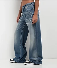 True Religion x Playboy Bobbi Big T Baggy Jeans