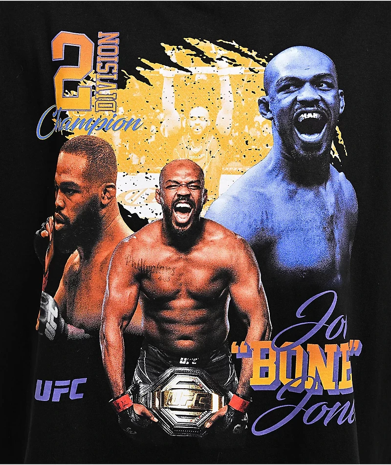 UFC Bones Jones Black T-Shirt