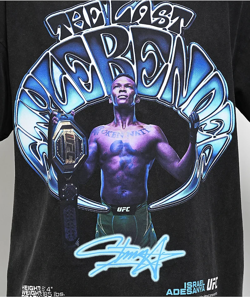 UFC Izzy Stylebender Black Wash T-Shirt