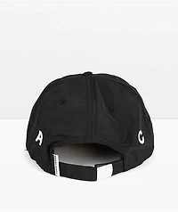 Umbro x Akomplice Peace Out Flat Black Strapback Hat