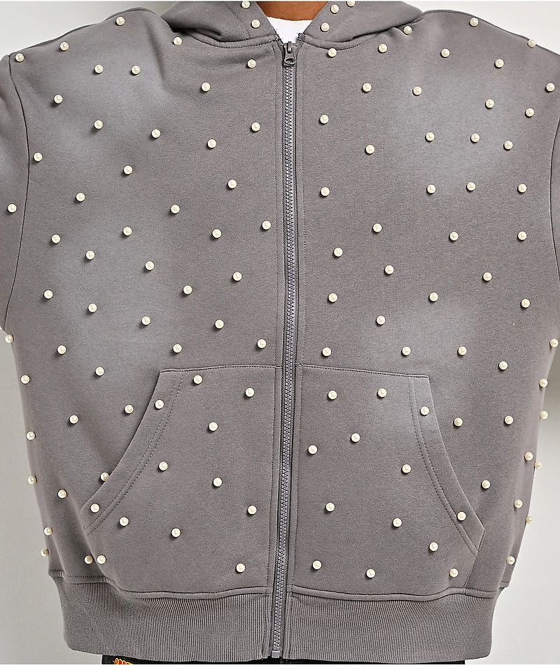 Uncle Ralph Pearl Grey Zip Hoodie