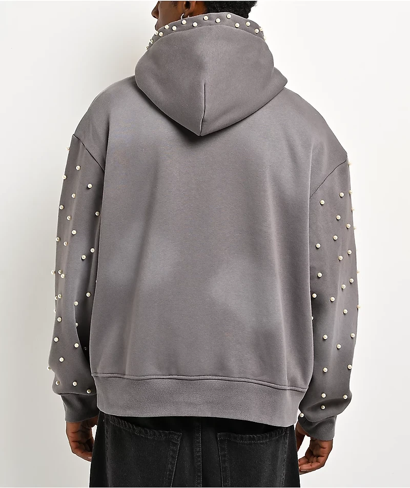 Uncle Ralph Pearl Grey Zip Hoodie
