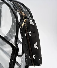 Under1Sky Black & Clear Backpack