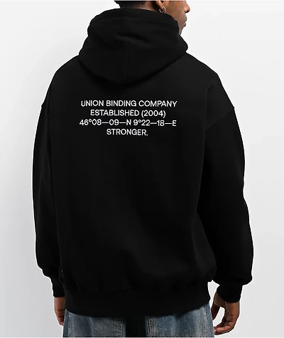 Union 20-YR Black Zip Hoodie