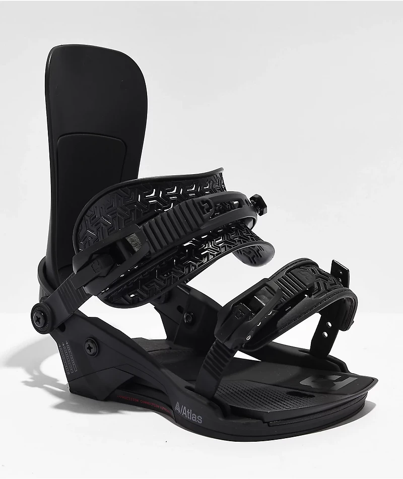 Union Atlas Black Snowboard Bindings 2024