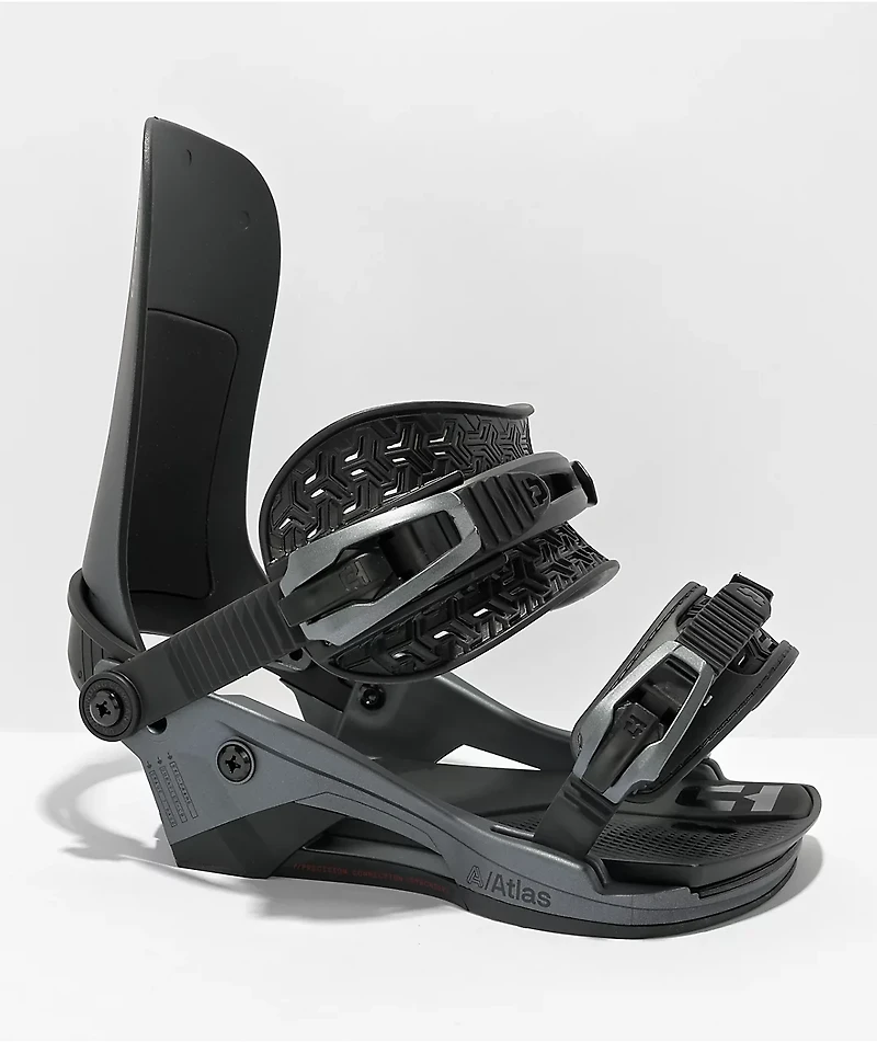 Union Atlas Grey Snowboard Bindings 2023