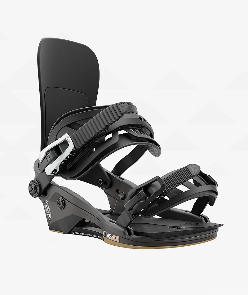 Union Atlas Pro Black Snowboard Bindings 2025