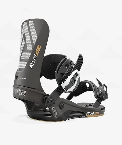 Union Atlas Pro Black Snowboard Bindings 2025