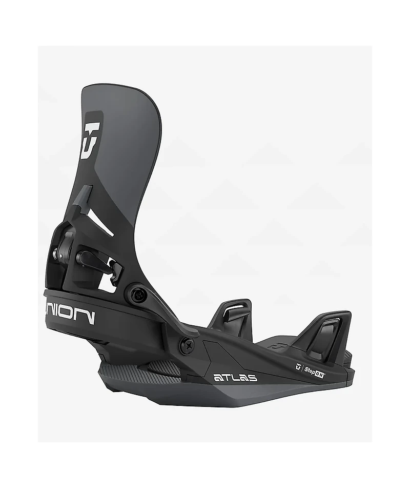 Union Atlas Step On® Black Snowboard Bindings 2026