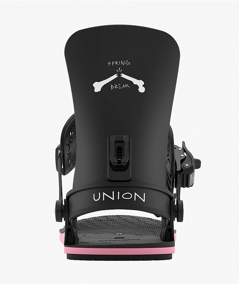 Union Contact Spring Break Black Snowboard Bindings 2027