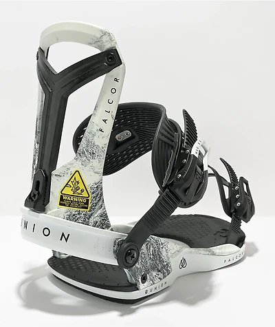 Union Falcor White Snowboard Bindings
