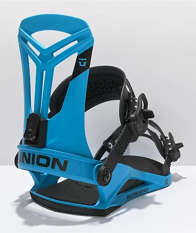 Union Flite Pro Blue Snowboard Bindings 2022