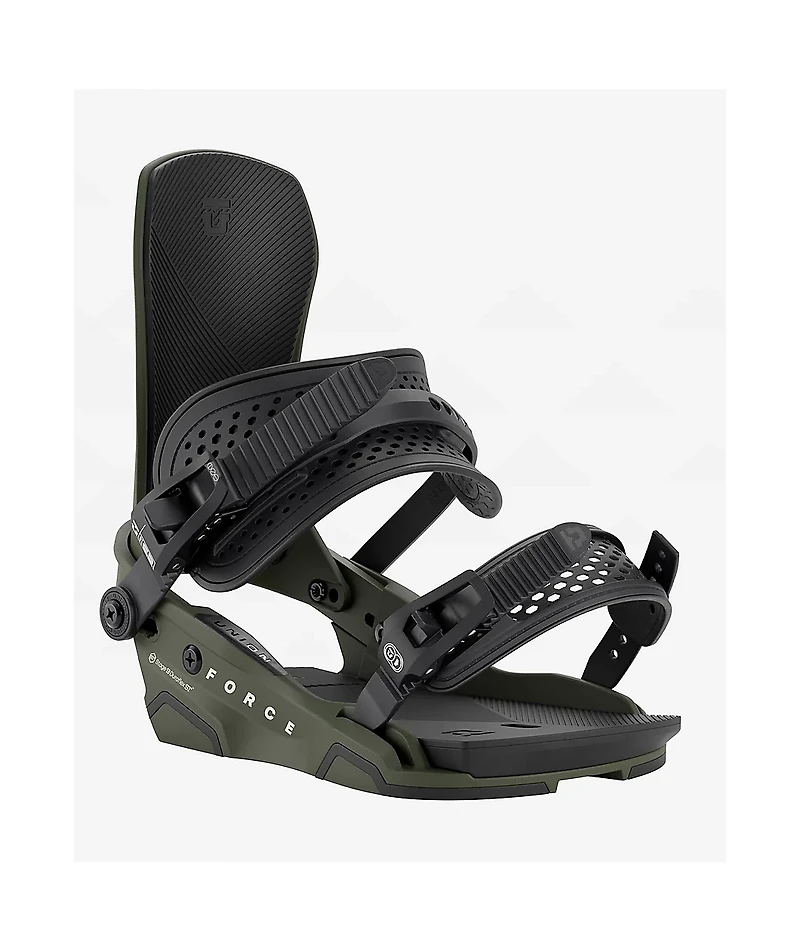 Union Force Army Green Snowboard Bindings 2026