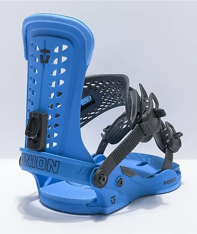 Union Force Blue Snowboard Bindings 2022