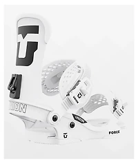Union Force Classic Team Highback White Snowboard Bindings 2024