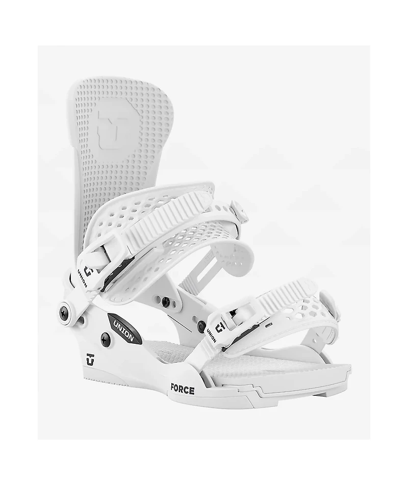 Union Force Classic White Snowboard Bindings 2026