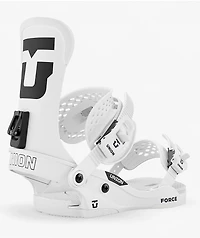 Union Force Classic White Snowboard Bindings 2027