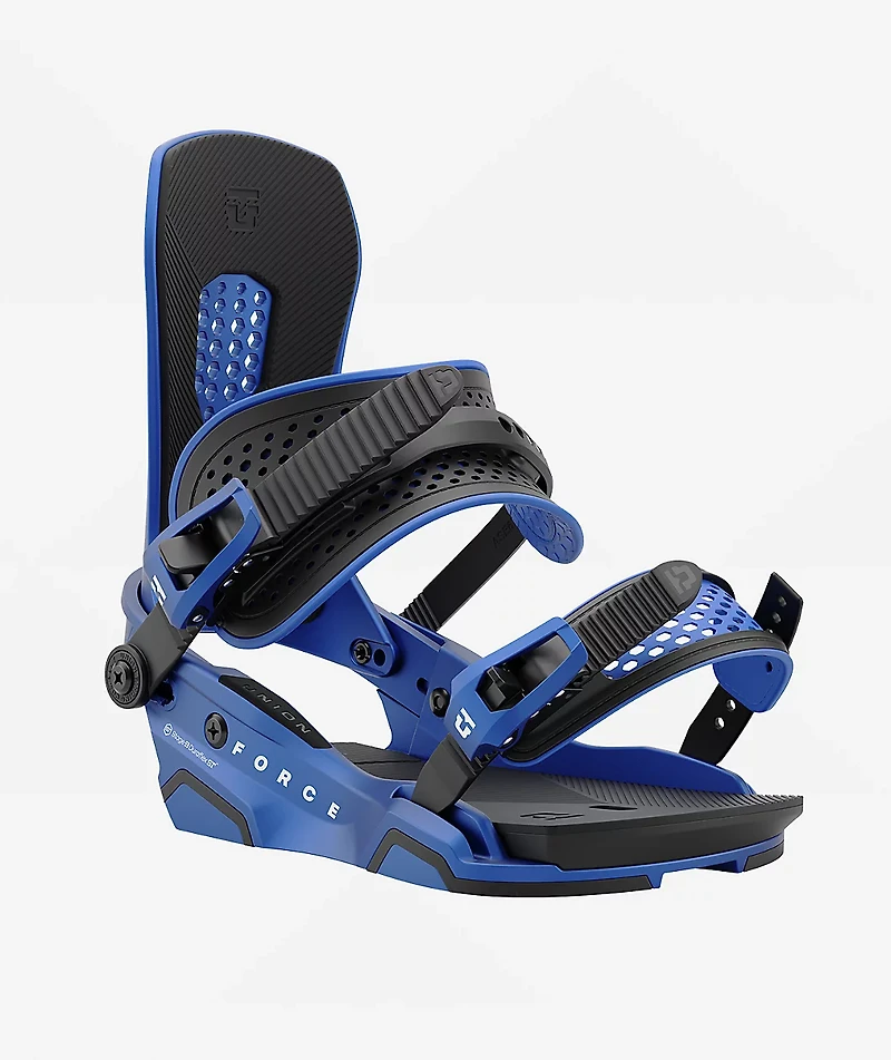 Union Force Metallic Blue Snowboard Bindings 2025