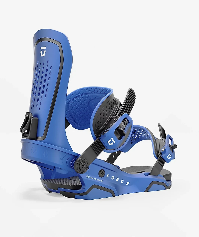 Union Force Metallic Blue Snowboard Bindings 2025