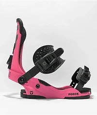 Union Force Pink Snowboard Bindings 2023