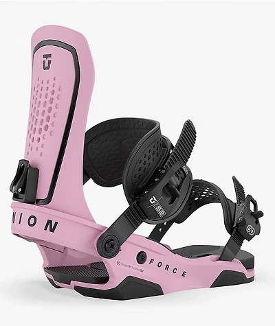 Union Force Pink Snowboard Bindings 2027